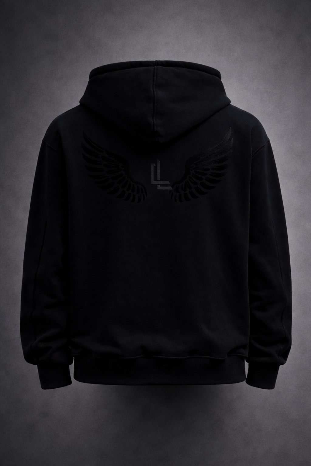LUXEIN HOODIE - BLACK