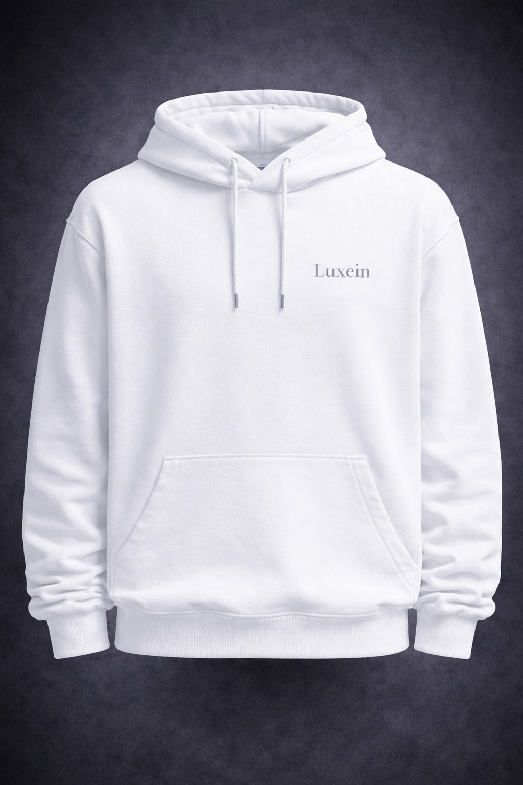 LUXEIN HOODIE  WHITE