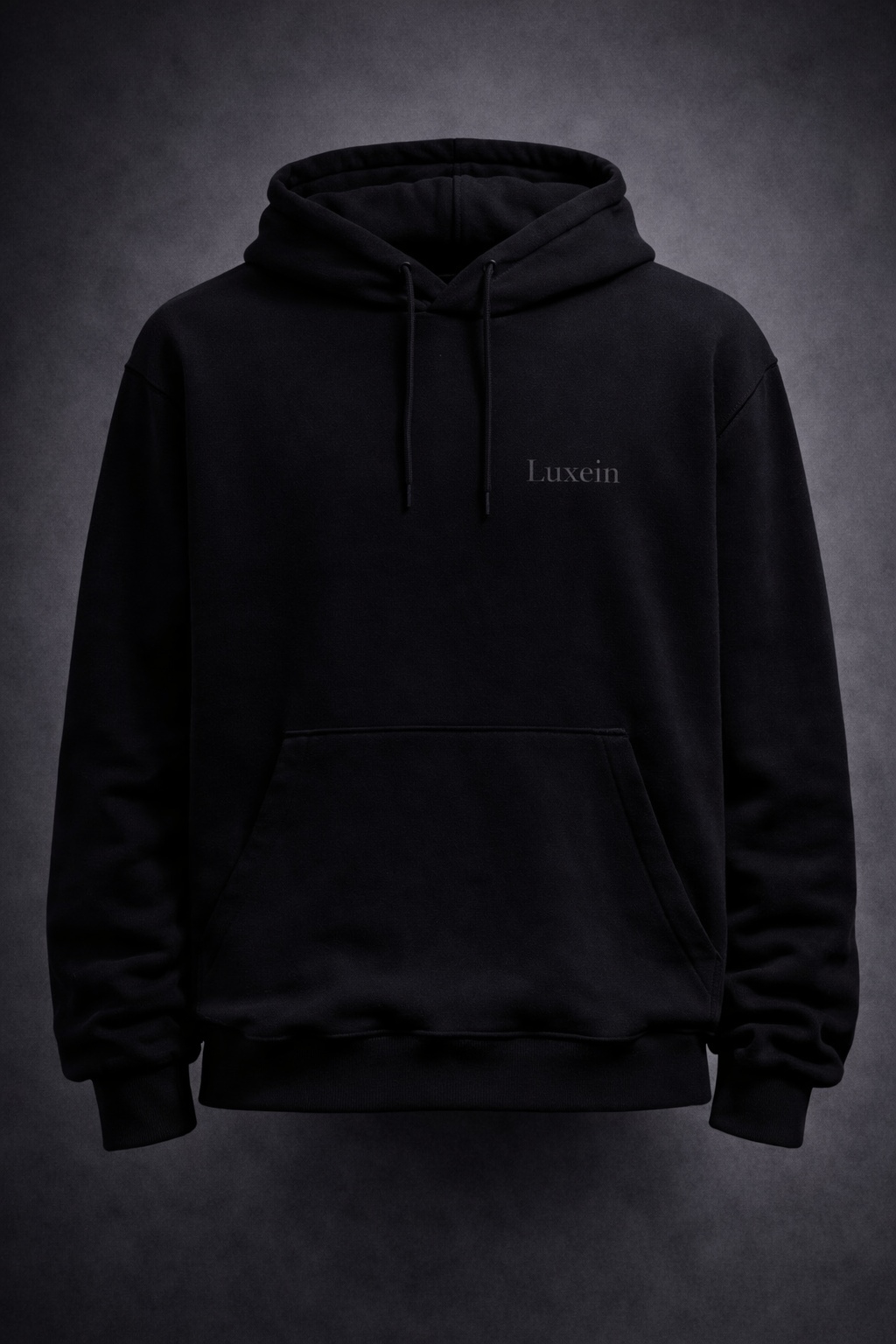 LUXEIN HOODIE - BLACK