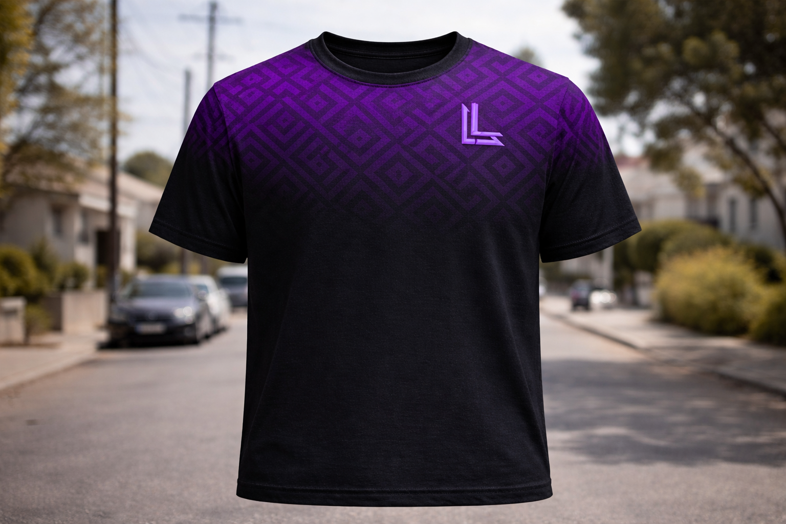 LUXEIN T-SHIRT - BLACK