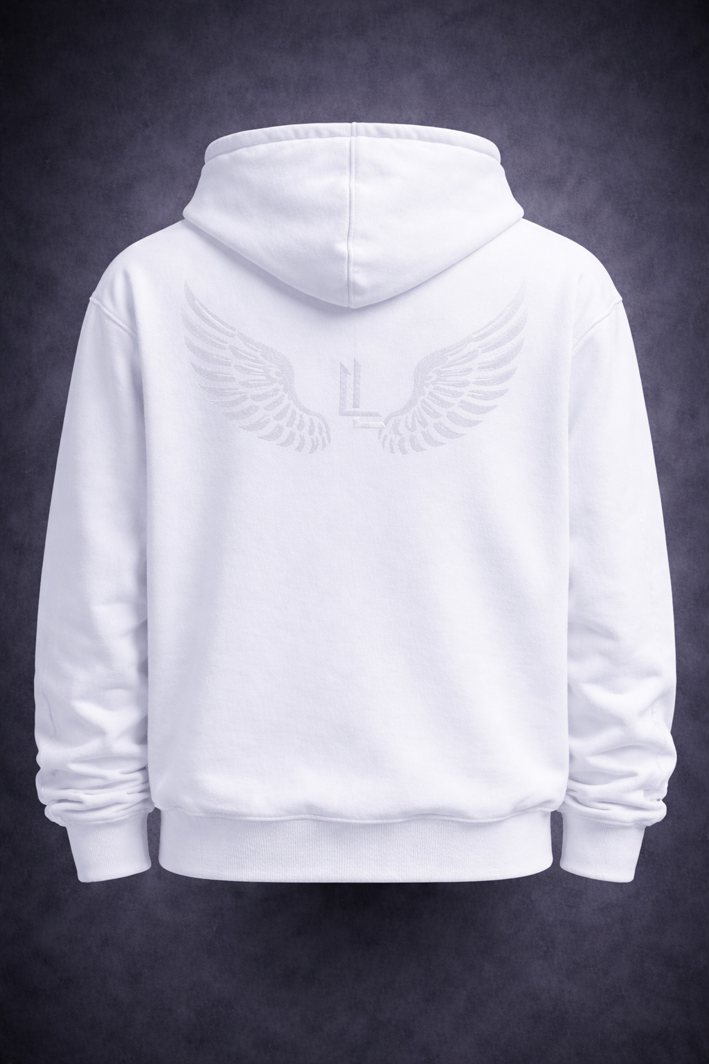 LUXEIN HOODIE  WHITE